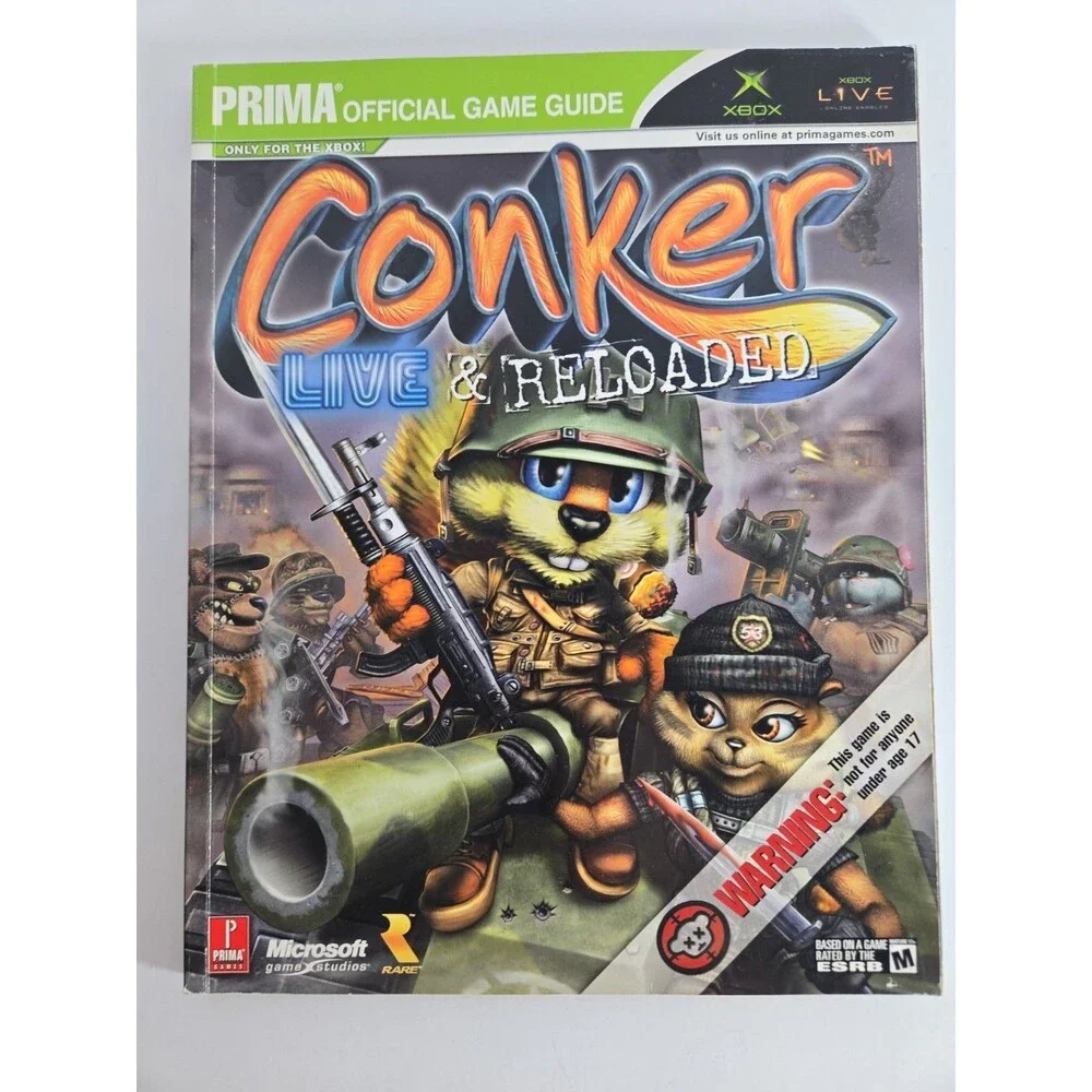 Conker Live and Reloaded Prima Official Game Guide by Hodgson David